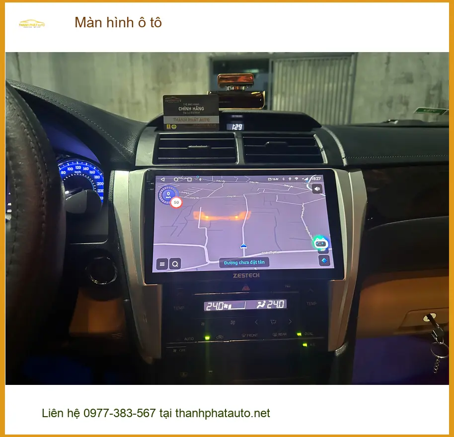 Anh Quân nâng cấp màn hình ô tô Kia K3 tại Quận 12 để trải nghiệm công nghệ mới ảnh thực tế 4