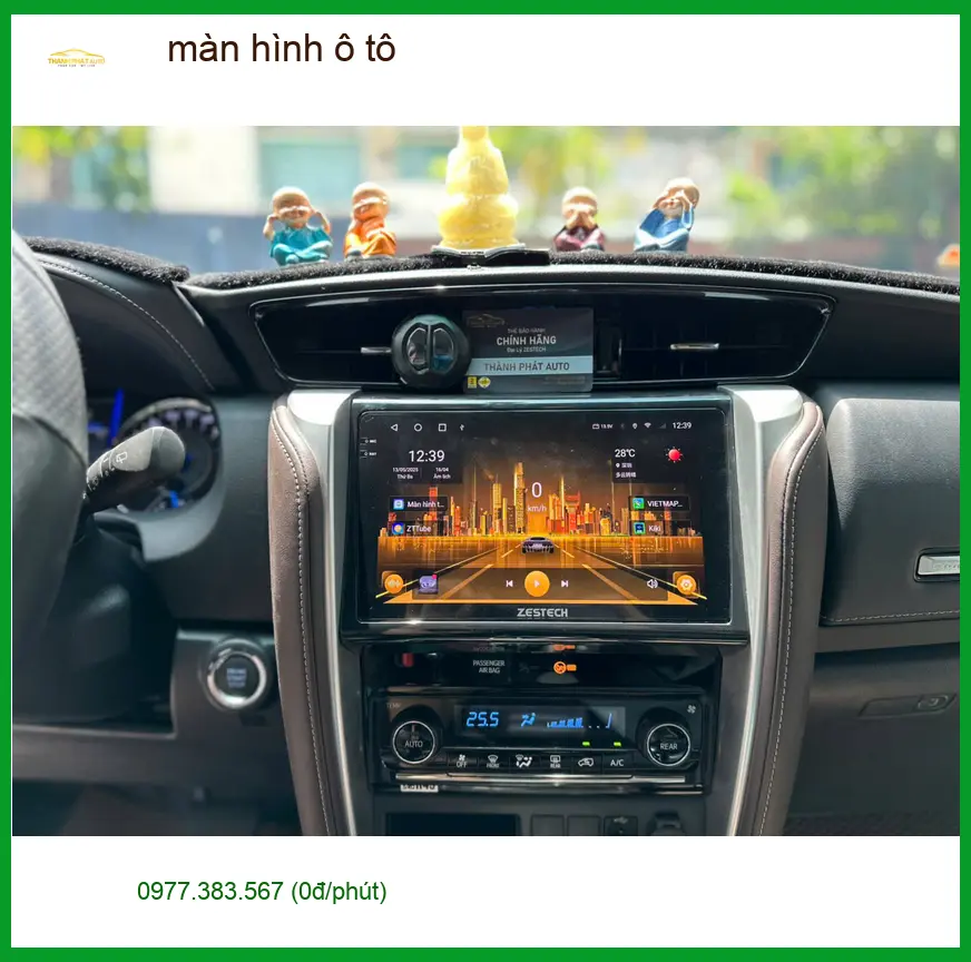Anh Minh lắp màn hình ô tô chính hãng cho Honda CR-V tại Quận 2
