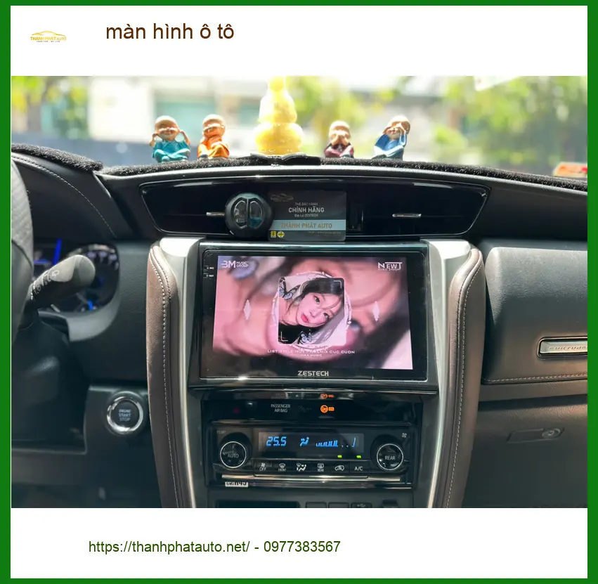 Anh Minh lắp màn hình ô tô chính hãng cho Honda CR-V tại Quận 2 ảnh thực tế 3