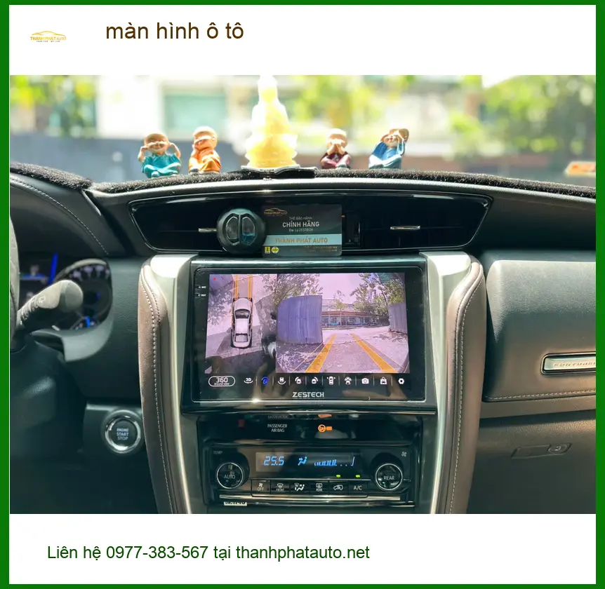 Anh Minh lắp màn hình ô tô chính hãng cho Honda CR-V tại Quận 2 ảnh thực tế 4