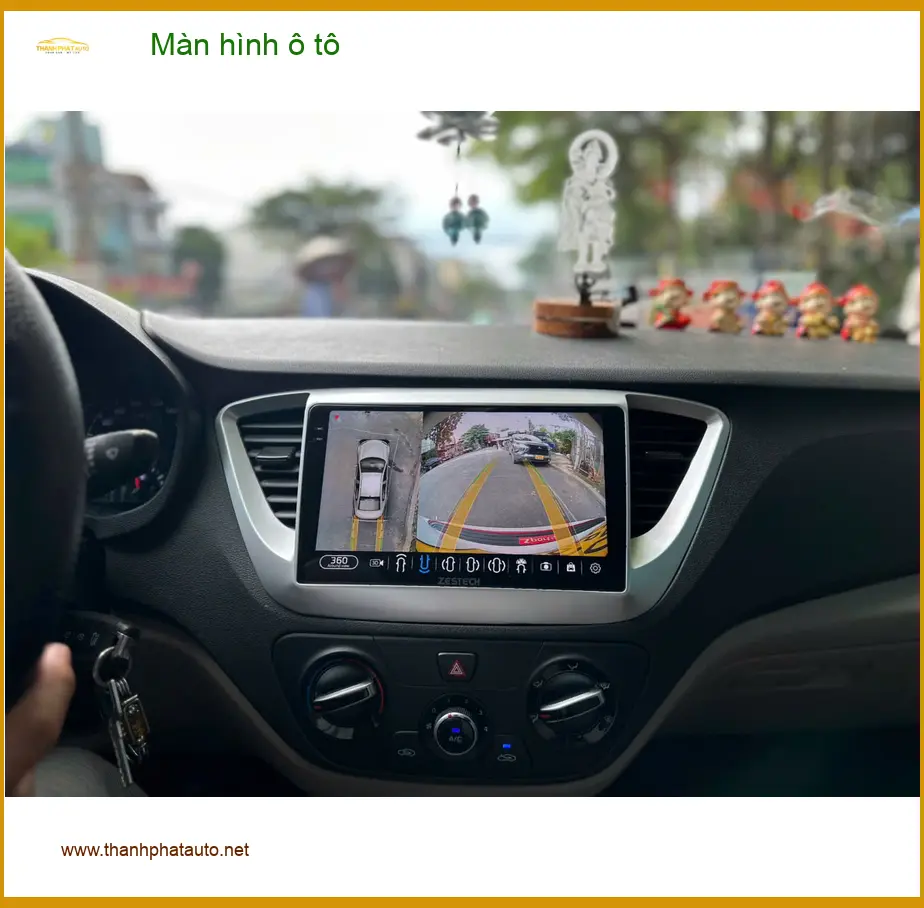 Anh Duy nâng cấp màn hình ô tô cho Honda Civic tại Quận 2 để giải trí đỉnh cao ảnh thực tế 4