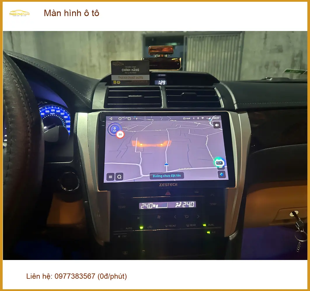 Anh Minh nâng cấp màn hình ô tô Hyundai Accent tại Thủ Đức để trải nghiệm công nghệ mới