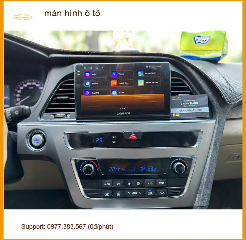 Anh Minh nâng cấp màn hình ô tô cho Honda CR-V tại Quận Thủ Đức ảnh thực tế 3