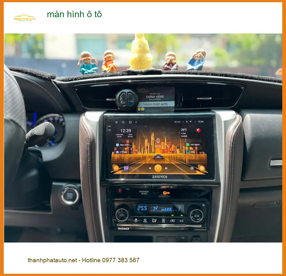 Lắp màn hình ô tô Quận 7 cho Anh Đức xe Mazda 3 vì màn zin kém hiện đại ảnh thực tế 2