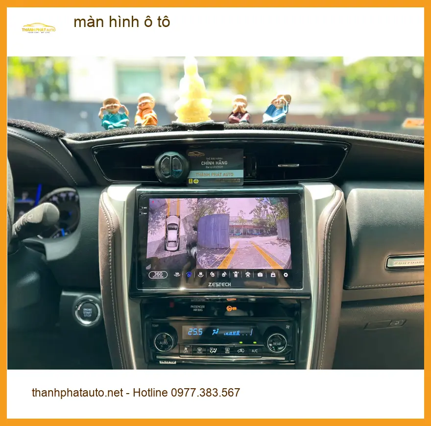 Lắp màn hình ô tô Quận 7 cho Anh Đức xe Mazda 3 vì màn zin kém hiện đại ảnh thực tế 4