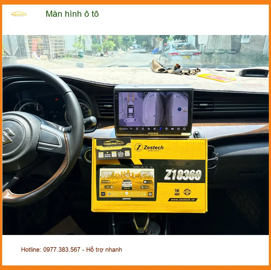 Anh Minh thay màn hình ô tô cho Honda CRV Quận 12 vì màn hình zin đã cũ