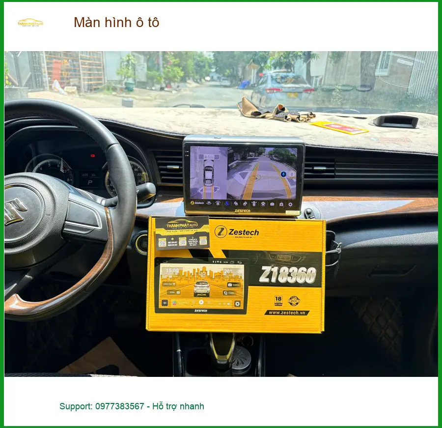 Anh Minh thay màn hình ô tô cho Honda CRV Quận 12 vì màn hình zin đã cũ ảnh thực tế 5