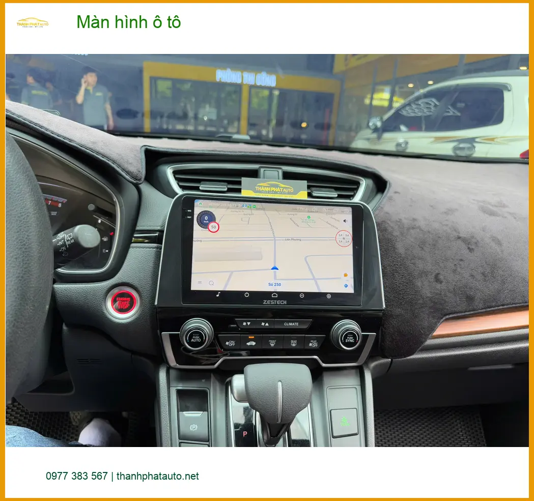 Chị Thảo lắp màn hình ô tô Hyundai Creta tại Quận Thủ Đức vì màn zin quá nhỏ ảnh thực tế 5
