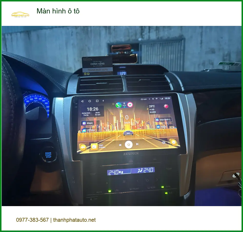Chị Minh lắp màn hình Android cao cấp cho Kia Sorento tại Quận 1