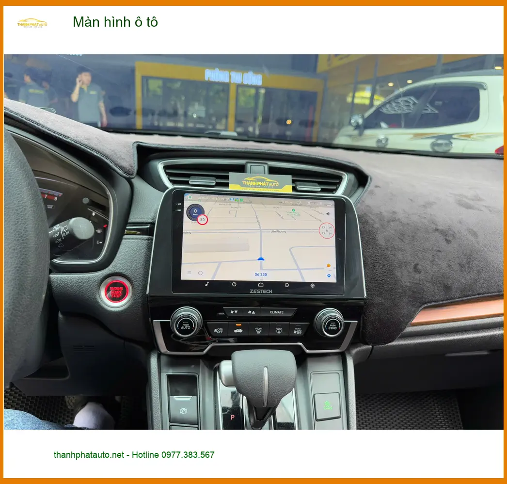 Chú Phước lắp màn hình ô tô cho Hyundai Accent tại Hóc Môn để có bản đồ và giải trí ảnh thực tế 2