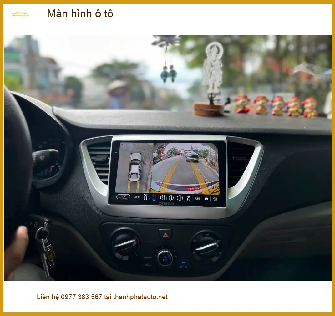 Bác Cường lắp màn hình ô tô cho Suzuki Swift ở Hóc Môn, nâng tầm trải nghiệm lái ảnh thực tế 2