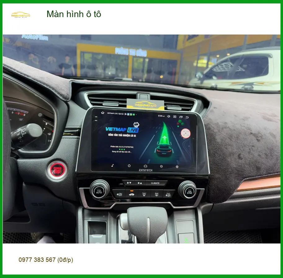 Chú Phước lắp màn hình ô tô cho Hyundai Accent tại Hóc Môn để có bản đồ và giải trí ảnh thực tế 3