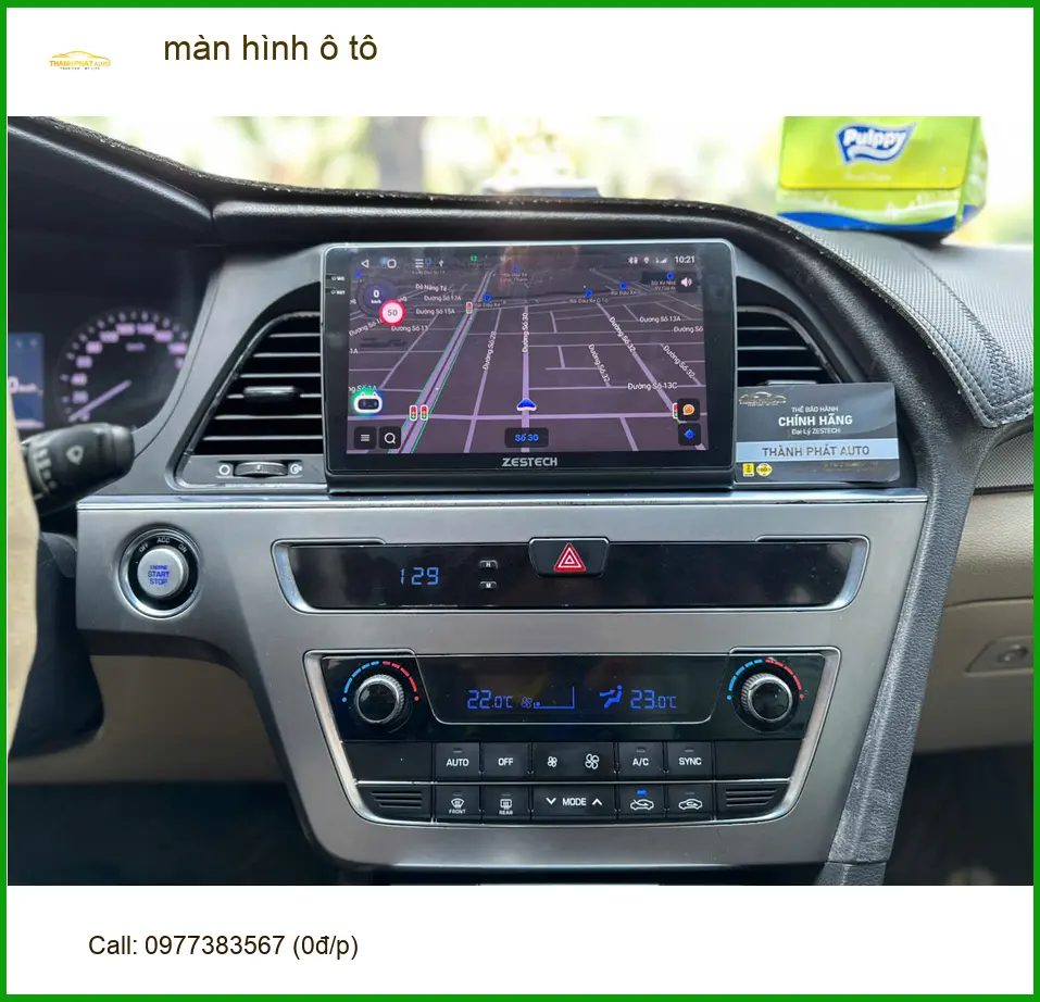 Anh Minh lắp màn hình ô tô Honda CRV tại Quận Huyện Nhà Bè tiện dẫn đường ảnh thực tế 2