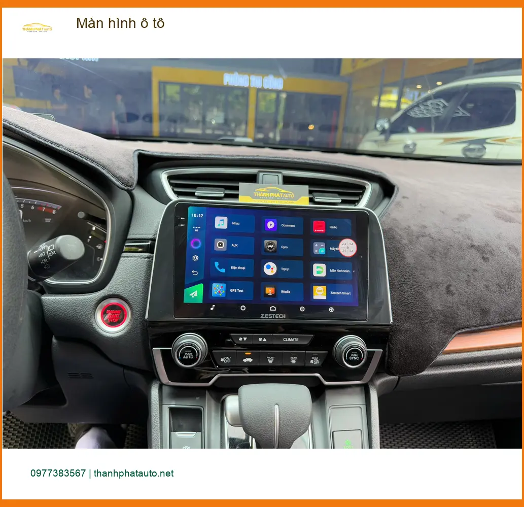 Anh Dũng nâng cấp màn hình ô tô Android cho Honda Civic ở Quận 10 ảnh thực tế 2
