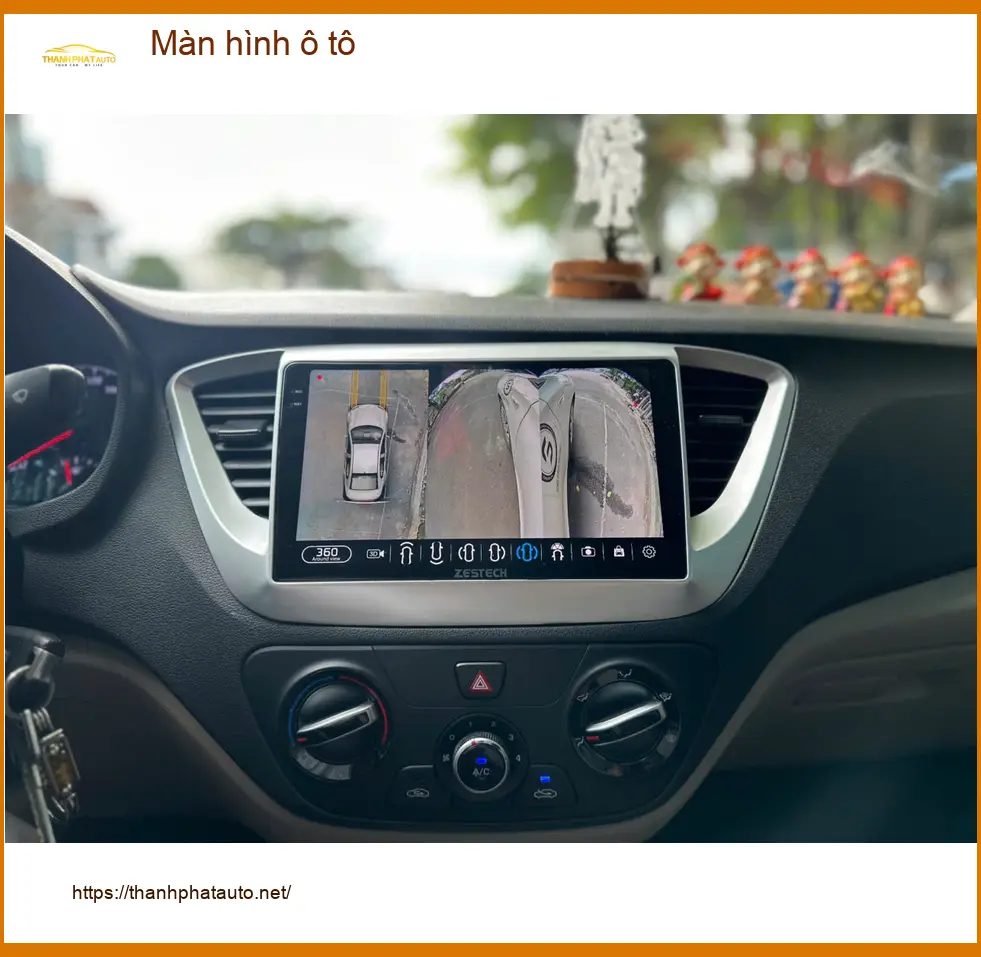 Anh Duy lắp màn hình ô tô chính hãng cho Hyundai Accent tại Quận 3 ảnh thực tế 3