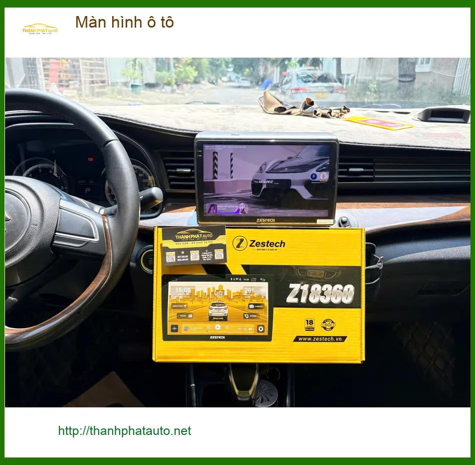 Chị Hà lắp màn hình ô tô Hyundai Accent tại Quận Phú Nhuận, cần lắp nhanh ảnh thực tế 4