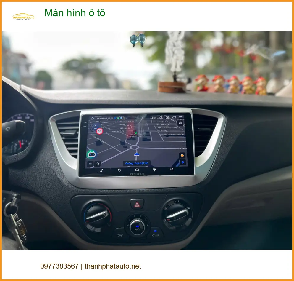 Anh Duy lắp màn hình ô tô chính hãng cho Hyundai Accent tại Quận 3 ảnh thực tế 5