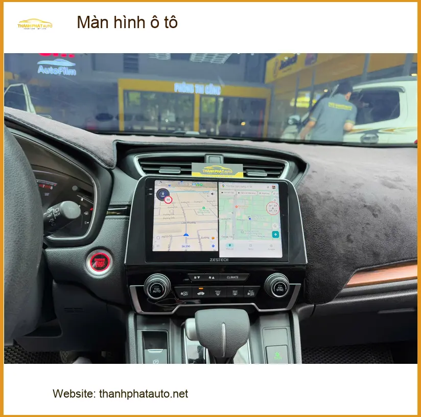 Anh Khôi lắp màn hình ô tô cho Hyundai Creta tại Quận 11 vì màn zin lỗi thời