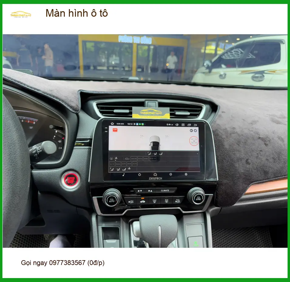 Anh Khôi lắp màn hình ô tô cho Hyundai Creta tại Quận 11 vì màn zin lỗi thời ảnh thực tế 4