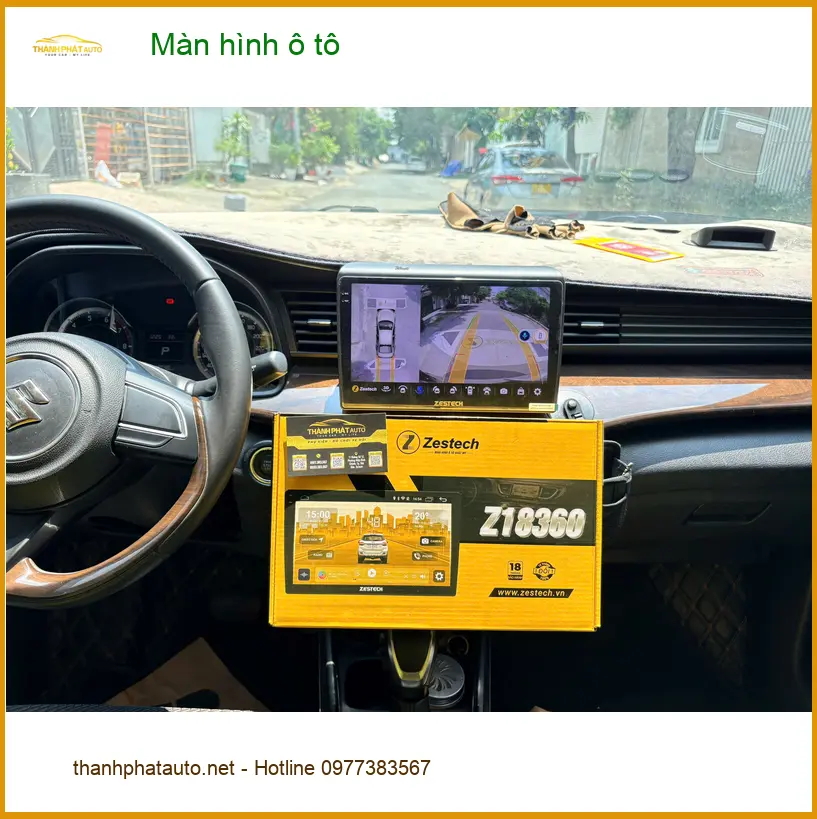 Anh Quang lắp màn hình ô tô cho Honda CRV tại Quận 3 vì màn hình zin đã hỏng
