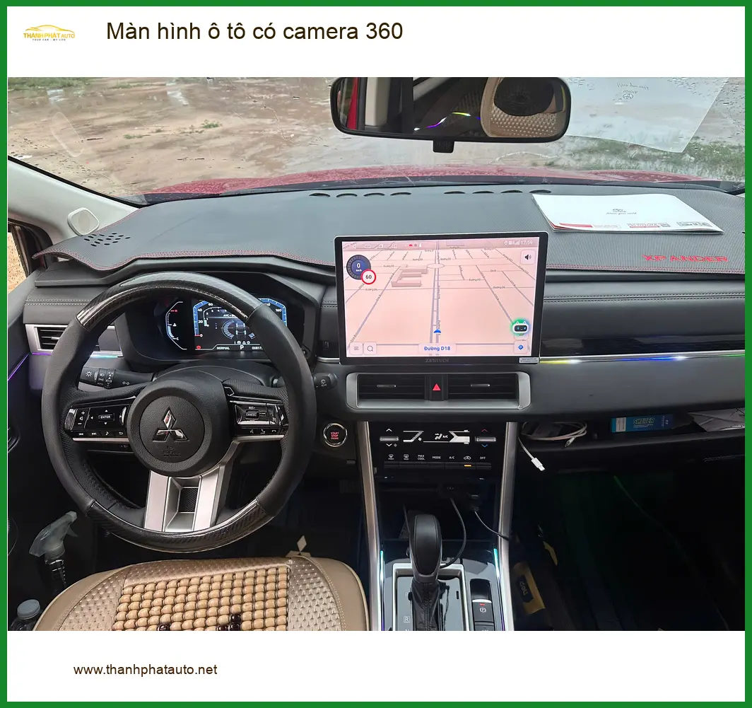 Anh Tùng nâng cấp Màn hình ô tô có camera 360 cho Mazda CX5 ở Hóc Môn