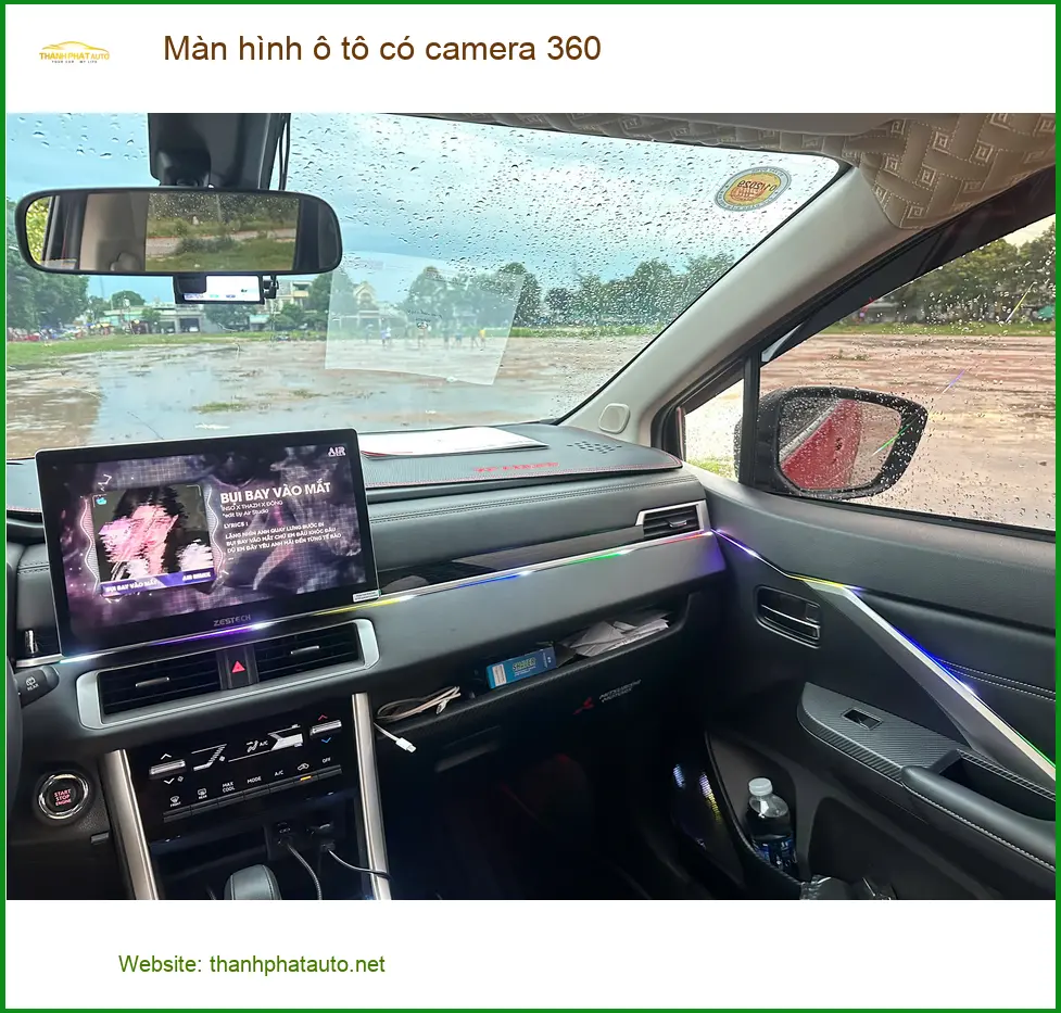 Anh Sơn gắn Màn hình ô tô có camera 360 cho Kia K3 ở Quận Thủ Đức ảnh thực tế 4