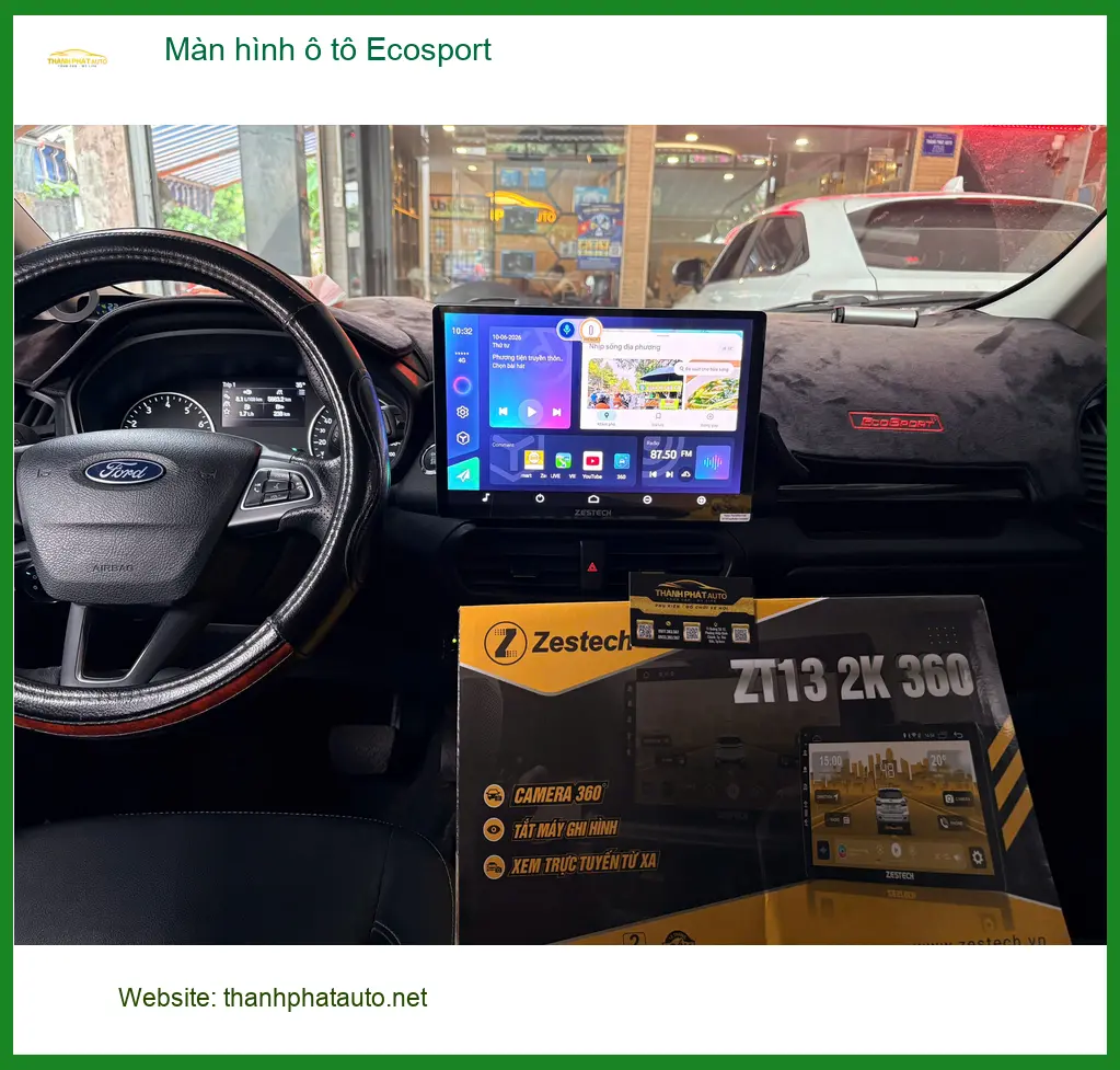 Chị Thanh lắp màn hình ô tô Ecosport tại Quận 2 để nâng tầm trải nghiệm lái ảnh thực tế 3
