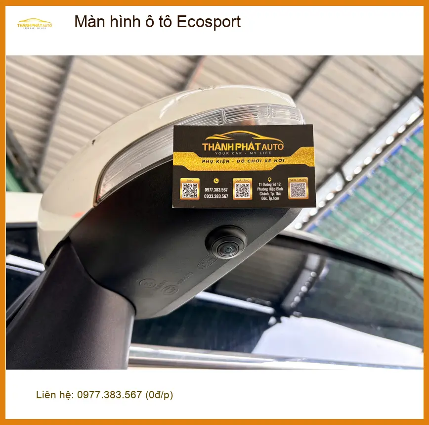 Anh Lâm nâng cấp màn hình ô tô Ecosport tại Quận 5 để giải trí và dẫn đường tiện lợi hơn