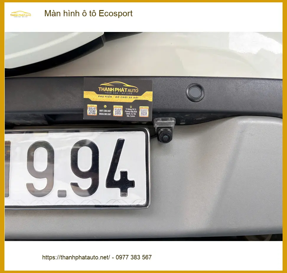 Anh Lâm nâng cấp màn hình ô tô Ecosport tại Quận 5 để giải trí và dẫn đường tiện lợi hơn ảnh thực tế 5