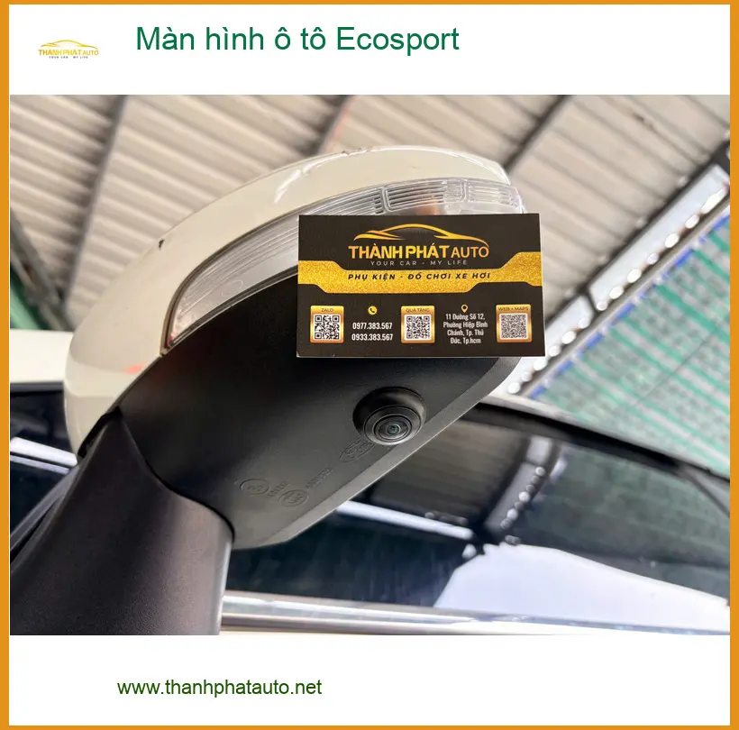 Anh Khôi lắp màn hình ô tô Ecosport tại Quận Huyện Cần Giờ vì màn zin đã cũ