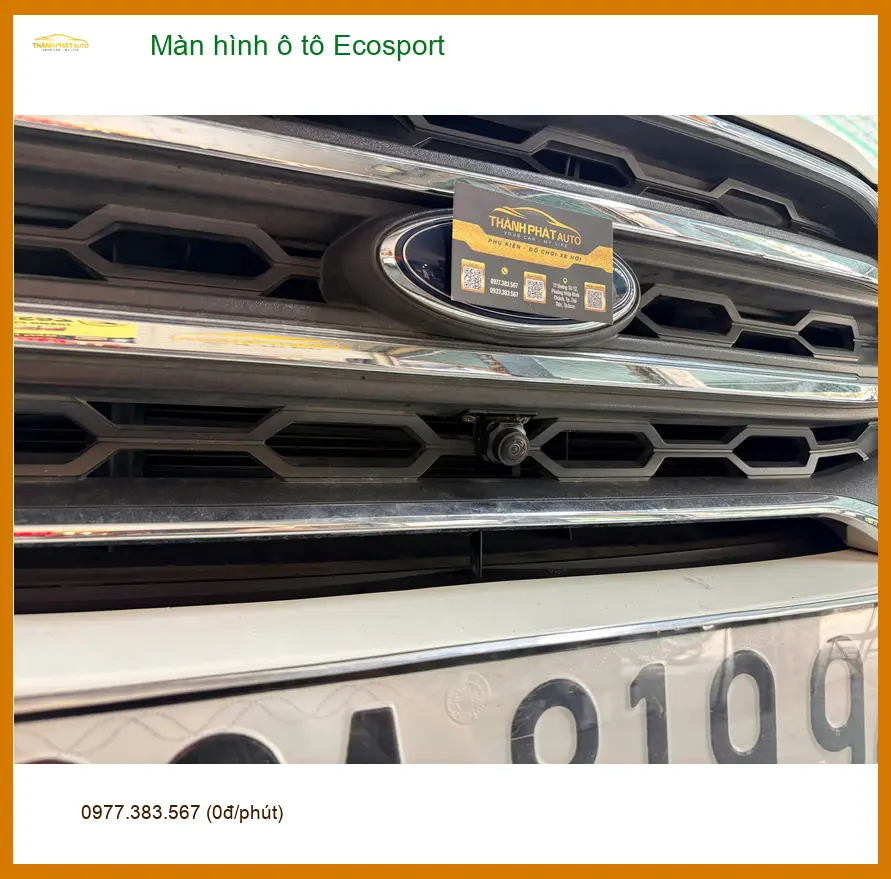 Anh Minh lắp màn hình ô tô Ecosport tại Quận 12 để nâng cấp trải nghiệm lái xe ảnh thực tế 4