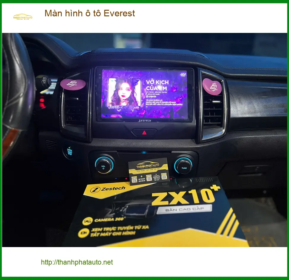 Anh Tuấn Kiệt nâng cấp Màn hình ô tô Everest tại Quận 9 để trải nghiệm tốt hơn ảnh thực tế 3