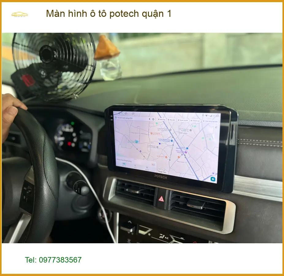 Trung Tâm Nâng Cấp Màn Hình Android Ô Tô hình ô tô potech quận 1 - Nâng Cấp Chính Hãng ảnh thực tế 2