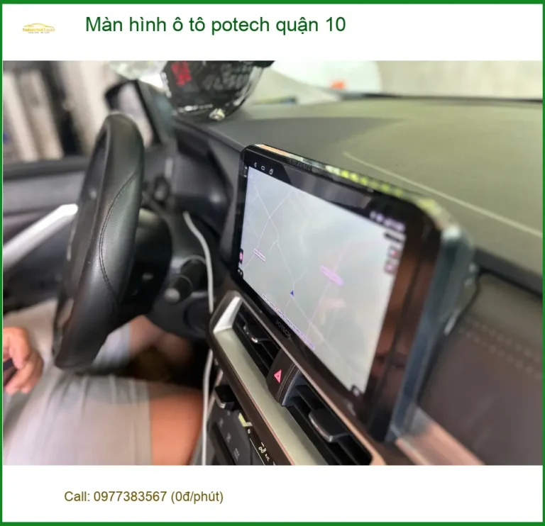 Nơi Gắn Màn Hình Android Ô Tô hình ô tô potech quận 10 - Giá Tốt TPHCM