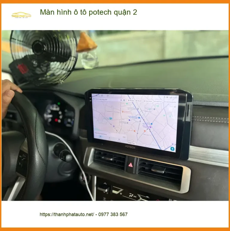 Trung Tâm Lắp Màn Hình Android Ô Tô hình ô tô potech quận 2 - Lắp Đặt Uy Tín TPHCM