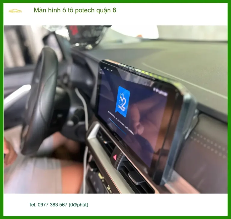 Nơi Gắn Màn Hình Android Ô Tô hình ô tô potech quận 8 - Giá Tốt TPHCM