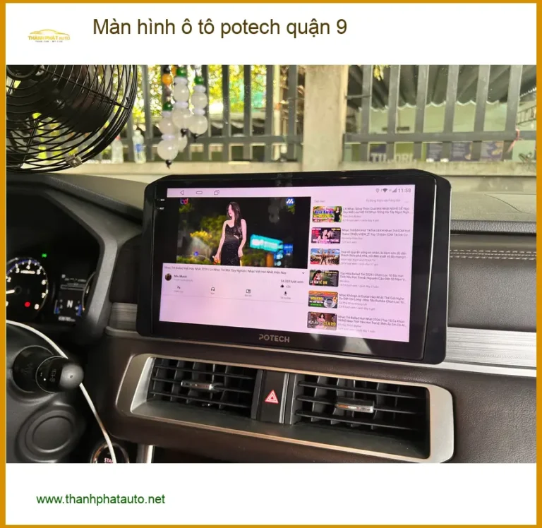 Trung Tâm Lắp Màn Hình Android Ô Tô hình ô tô potech quận 9 - Giá Tốt TPHCM