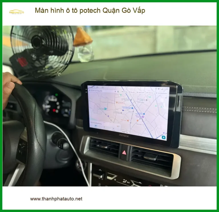 Nơi Gắn Màn Hình Android Ô Tô hình ô tô potech Quận Gò Vấp - Giá Tốt TPHCM