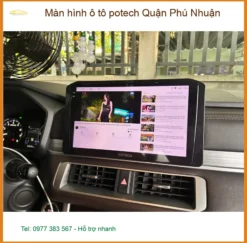Nơi Lắp Màn Hình Android Ô Tô hình ô tô potech Quận Phú Nhuận - Giá Tốt TPHCM