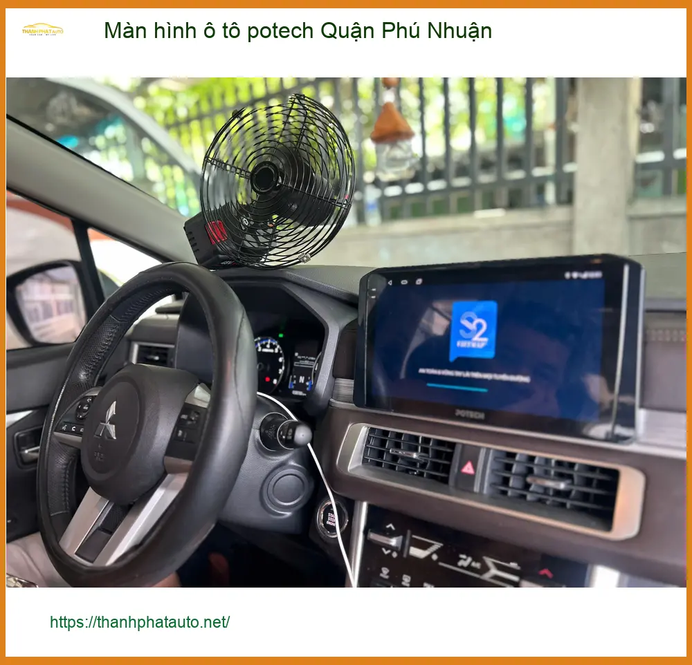 Nơi Lắp Màn Hình Android Ô Tô hình ô tô potech Quận Phú Nhuận - Giá Tốt TPHCM ảnh thực tế 2