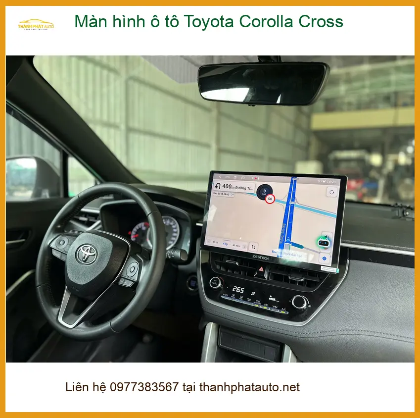 Anh Khải lắp màn hình ô tô Toyota Corolla Cross Quận 5 để nâng tầm trải nghiệm lái ảnh thực tế 3