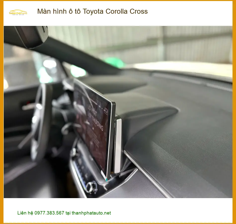 Anh Khải lắp màn hình ô tô Toyota Corolla Cross Quận 5 để nâng tầm trải nghiệm lái ảnh thực tế 4