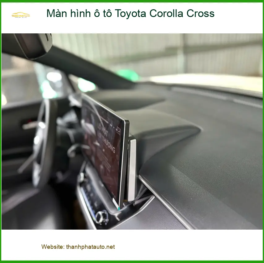 Anh Minh lắp màn hình ô tô Toyota Corolla Cross ở Nhà Bè, thêm tiện ích