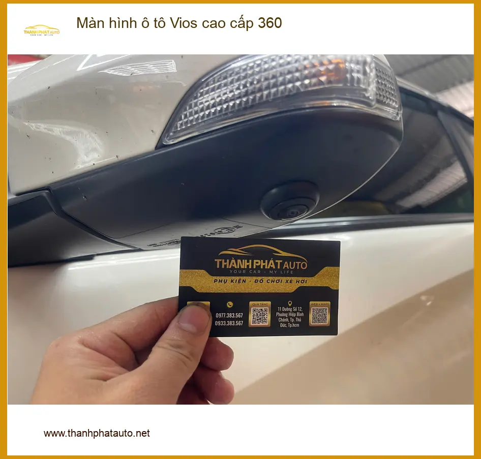 Anh Nhật nâng cấp màn hình ô tô Vios 360 cao cấp tại Quận 9 ảnh thực tế 2