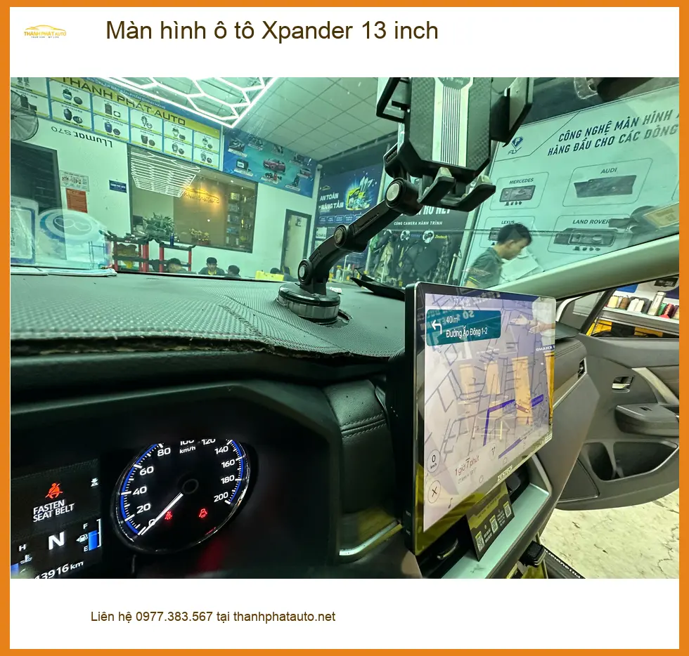 Anh Kiên lắp màn hình ô tô Xpander 13 inch tại Quận 9 nâng tầm giải trí ảnh thực tế 3