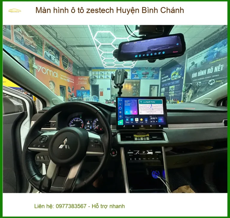 Nơi Lắp Màn Hình Android Ô Tô hình ô tô zestech Huyện Bình Chánh - Giá Tốt TPHCM