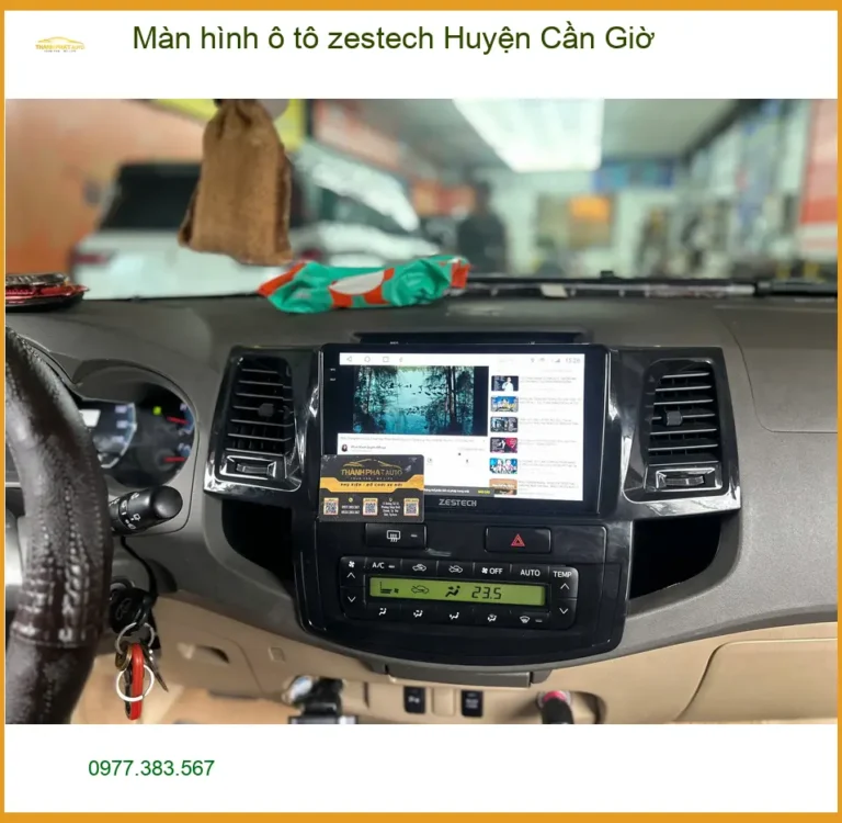 Nơi Lắp Màn Hình Android Ô Tô hình ô tô zestech Huyện Cần Giờ - Giá Tốt TPHCM