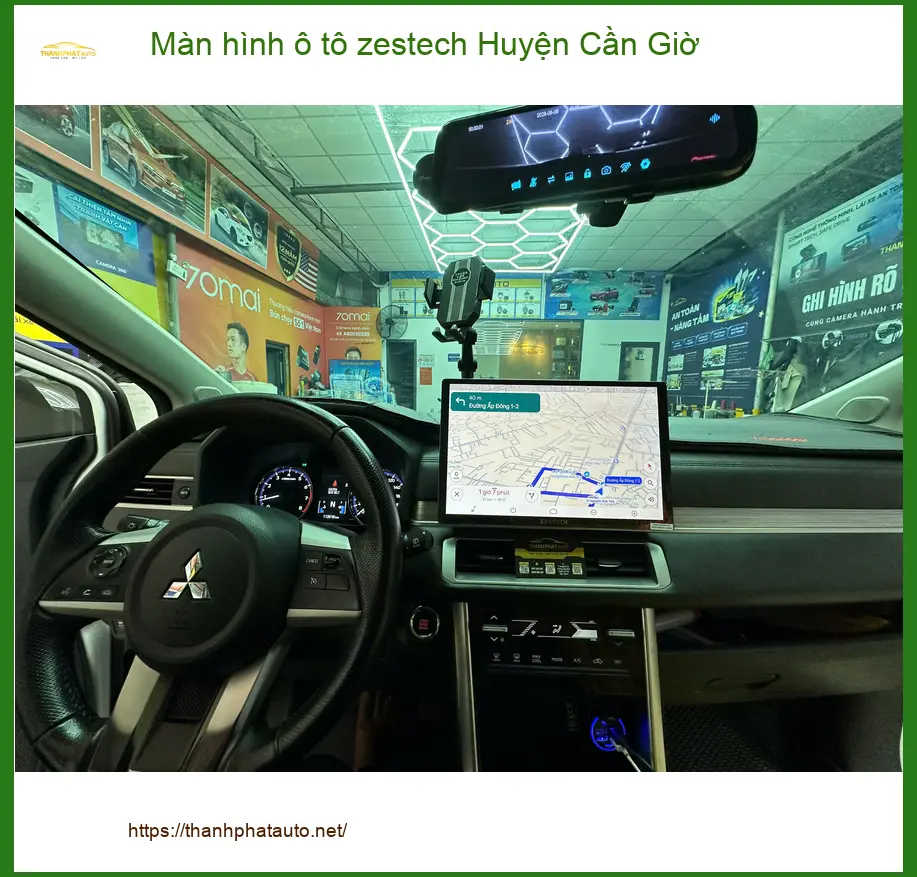Nơi Lắp Màn Hình Android Ô Tô hình ô tô zestech Huyện Cần Giờ - Giá Tốt TPHCM ảnh thực tế 2