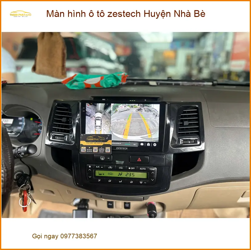 Nơi Lắp Màn Hình Android Ô Tô hình ô tô zestech Huyện Nhà Bè - Giá Tốt TPHCM