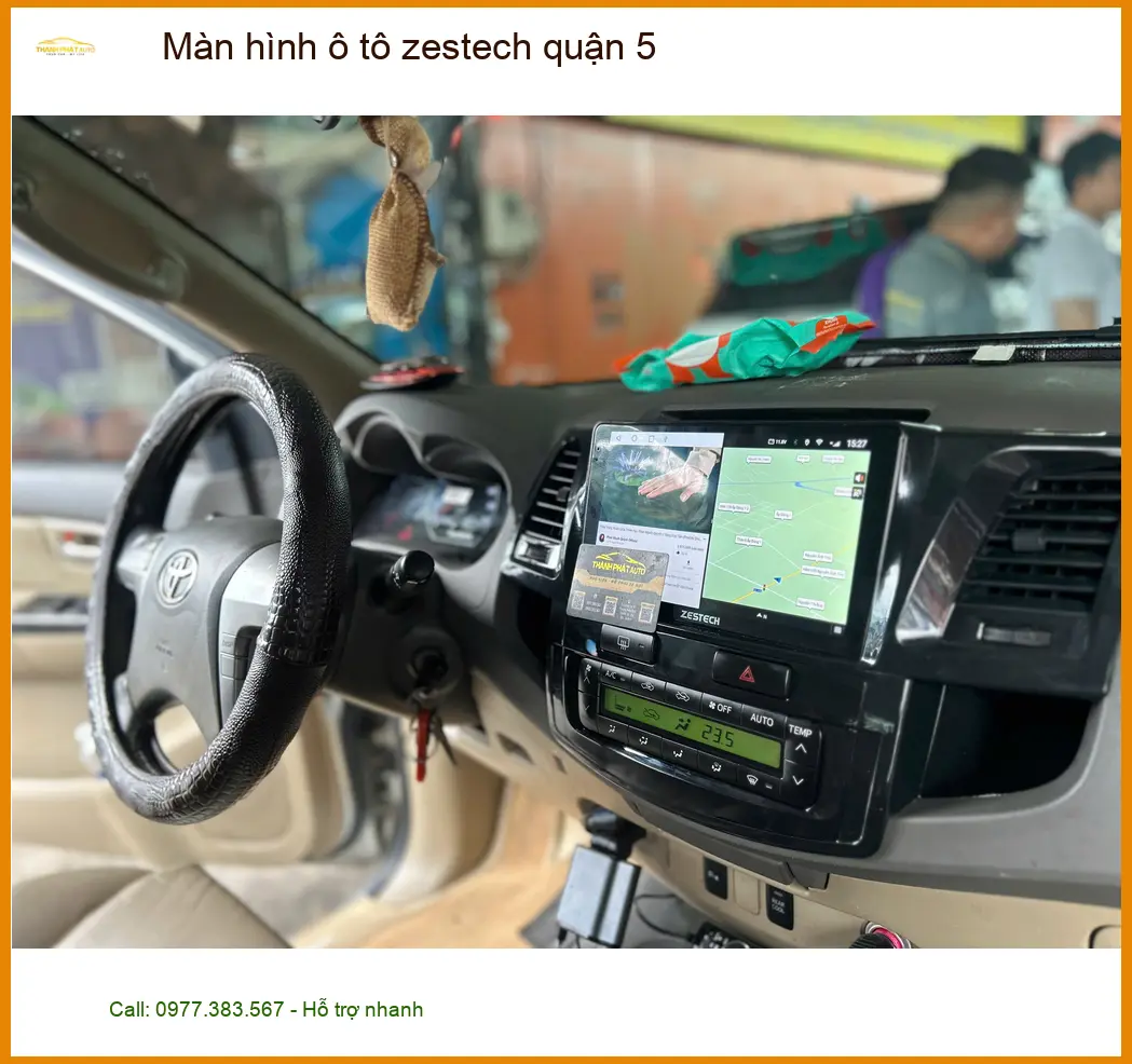 Nơi Gắn Màn Hình Android Ô Tô hình ô tô zestech quận 5 - Giá Tốt TPHCM